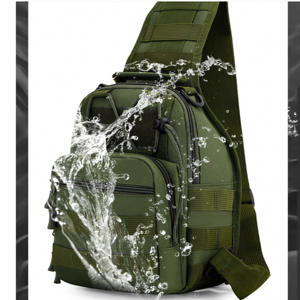 Tactical Outdoor Backpack – Durable Polyester Military-Style Rucksack for Hiking, Camping, Travel & Everyday Use