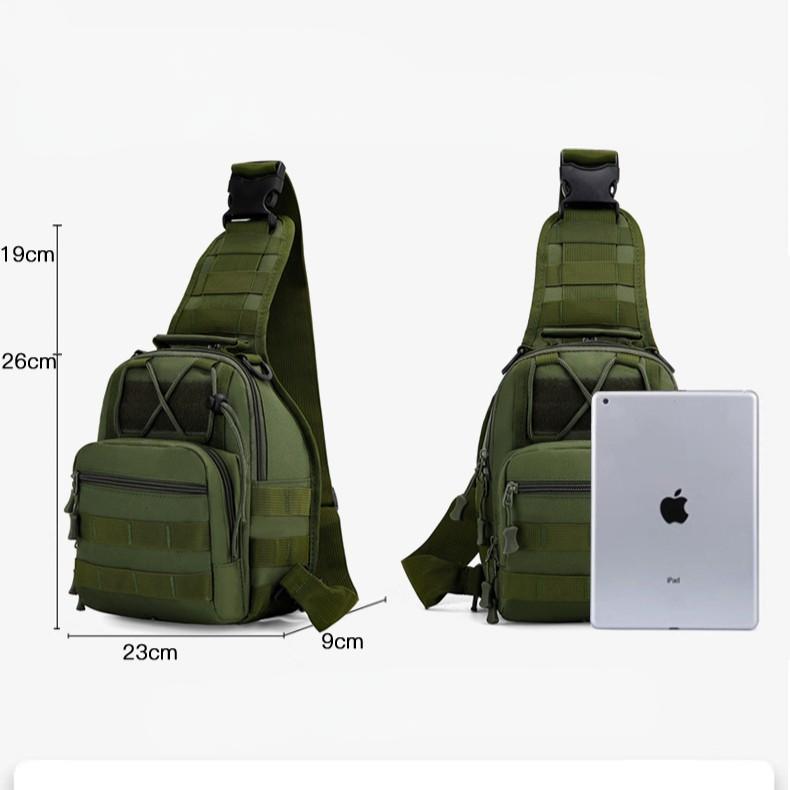 Tactical Outdoor Backpack – Durable Polyester Military-Style Rucksack for Hiking, Camping, Travel & Everyday Use
