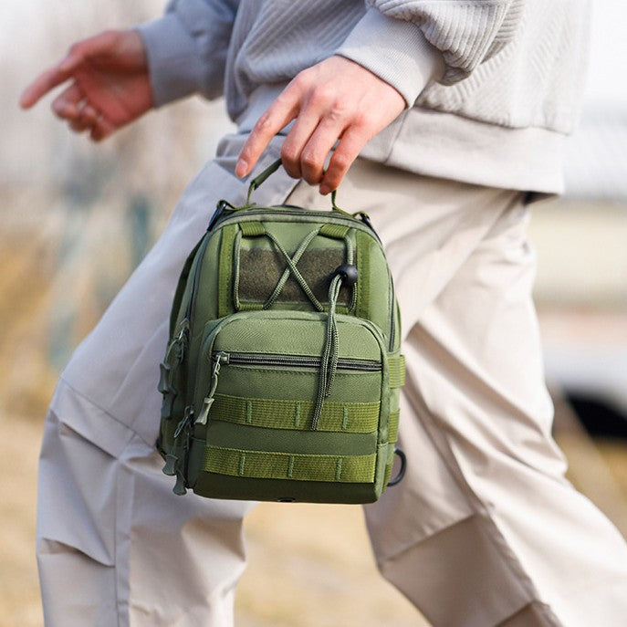 Tactical Outdoor Backpack – Durable Polyester Military-Style Rucksack for Hiking, Camping, Travel & Everyday Use