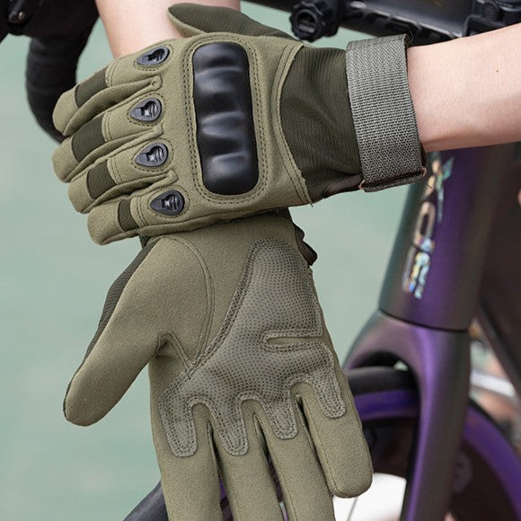 Tactical Gloves – Touchscreen Compatible, Windproof, Heat-Resistant, Warm Military-Style Outdoor Gloves