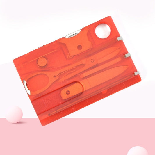 9-in-1 Multi-Tool Survival Card – Pocket Tool with Screwdriver, Letter Opener for Outdoor & Everyday Use