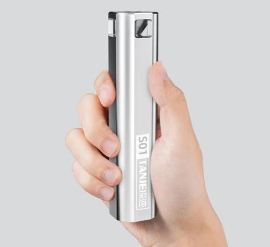 Rechargeable LED Flashlight with Built-in Power Bank – 2000mAh, 10W ABS Portable Torch for Hiking, Search, Patrol & Everyday Carry