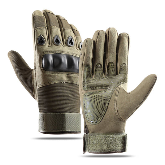 Tactical Gloves – Touchscreen Compatible, Windproof, Heat-Resistant, Warm Military-Style Outdoor Gloves