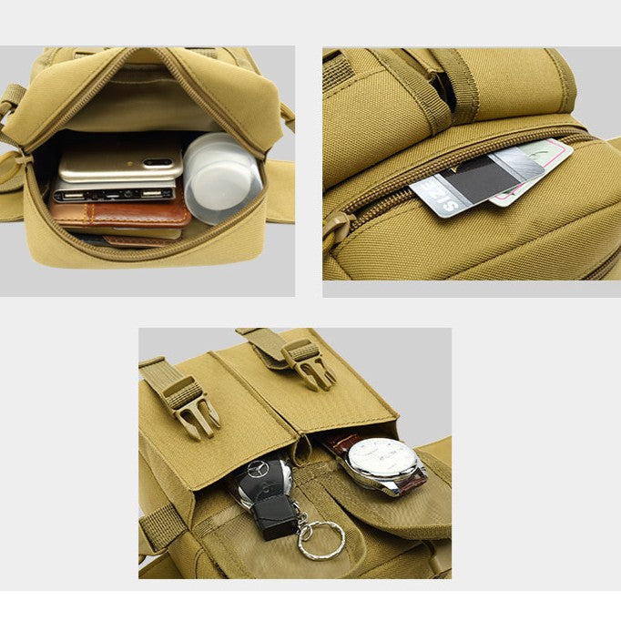 Tactical waist Bag – Waterproof, Wear-Resistant Crossbody Pack for Outdoor, Travel & Everyday Carry