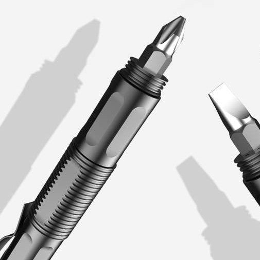 Tactical Pen with Fire Starter – Multi-Functional Survival Pen for Writing, Outdoor, Emergency & Self-Defense