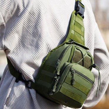 Tactical Outdoor Backpack – Durable Polyester Military-Style Rucksack for Hiking, Camping, Travel & Everyday Use