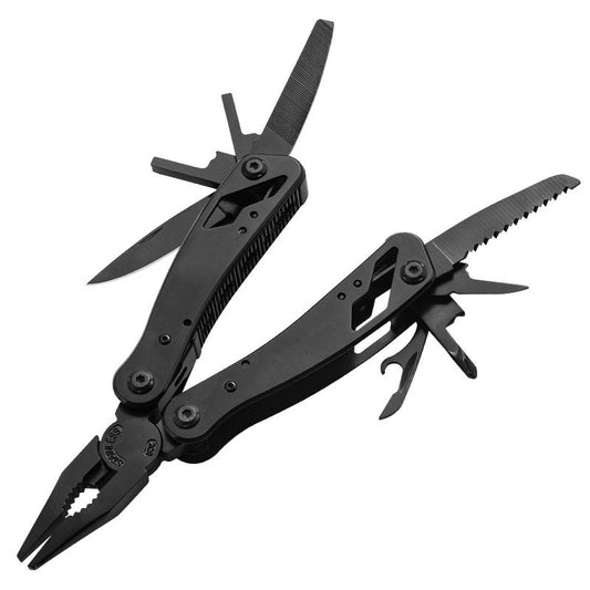 Stainless Steel Multi-Tool Pliers – Mini Folding Survival Tool with Knife, Screwdriver & Outdoor Emergency Functions