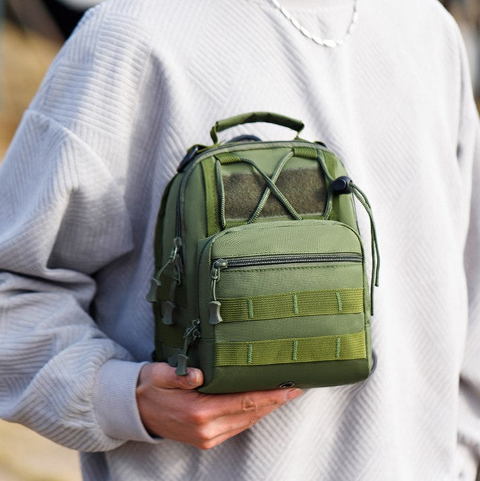 Tactical Outdoor Backpack – Durable Polyester Military-Style Rucksack for Hiking, Camping, Travel & Everyday Use