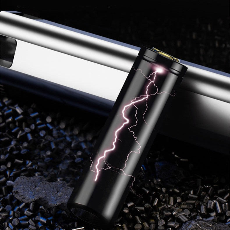 Rechargeable LED Flashlight with Built-in Power Bank – 2000mAh, 10W ABS Portable Torch for Hiking, Search, Patrol & Everyday Carry