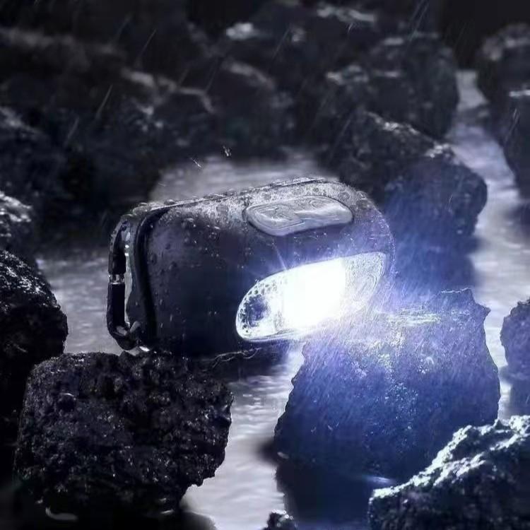 Rechargeable LED Headlamp – Ultra Bright, Hands-Free, Motion Sensor Control – Perfect for Camping, Hiking, Fishing, Cycling & Night Work