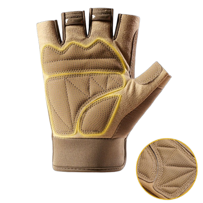 Tactical Half-Finger Gloves – Military-Style Fingerless Gloves for Outdoor Sports, Cycling, Shooting & Streetwear
